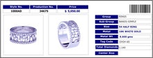 Baguette & Round Diamond Half Band