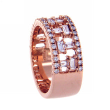 BAGUETTE&ROUND DIAMOND RING