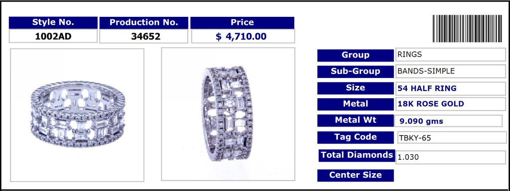 Baguette & Round Diamond Ring