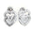 Valentines - Interwoven Heart Earrings
