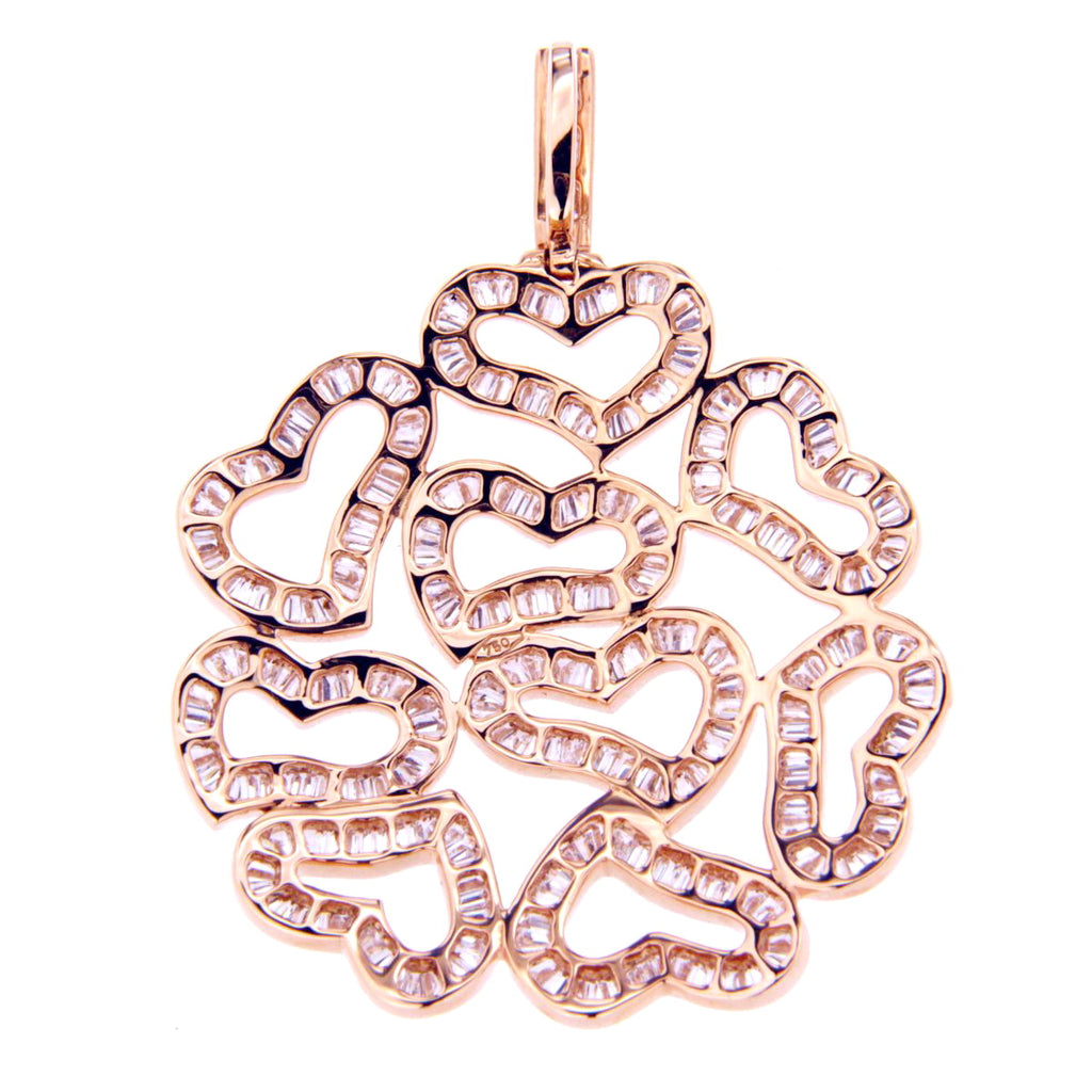 Valentines - Heart Cluster Pendant