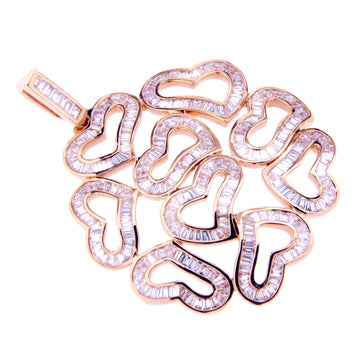 Valentines - Heart Cluster Pendant