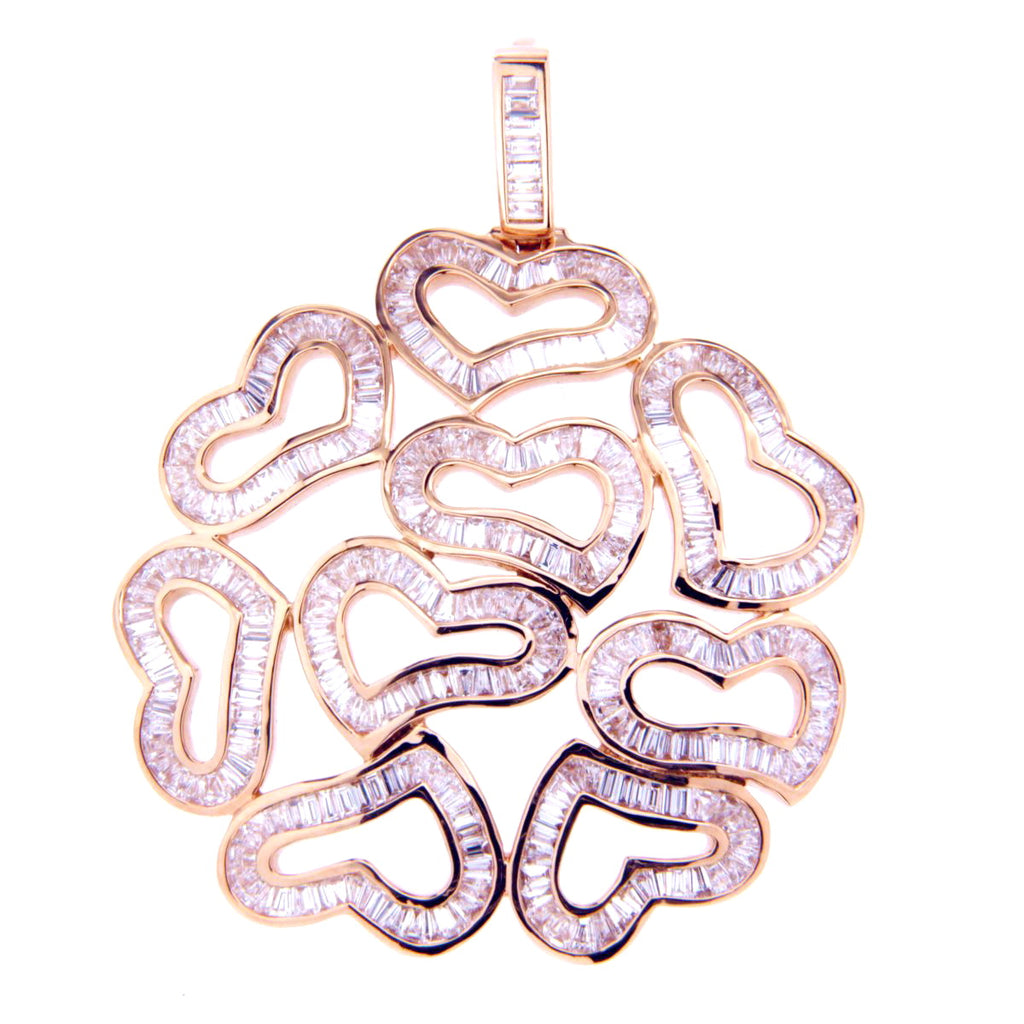 Valentines - Heart Cluster Pendant