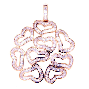 Valentines - Heart Cluster Pendant