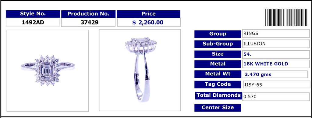 Floral Illusion Ring