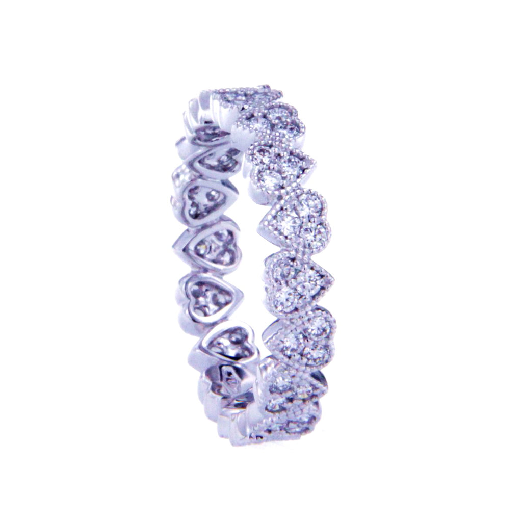 Valentines - Dazzling Classic Hearts Band
