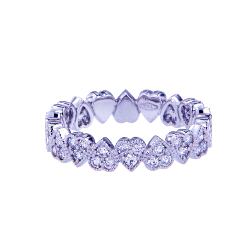 Valentines - Dazzling Classic Hearts Band