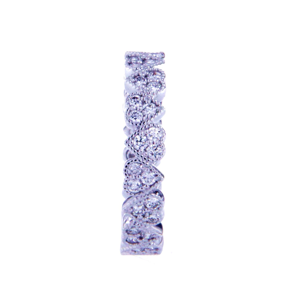 Valentines - Dazzling Classic Hearts Band