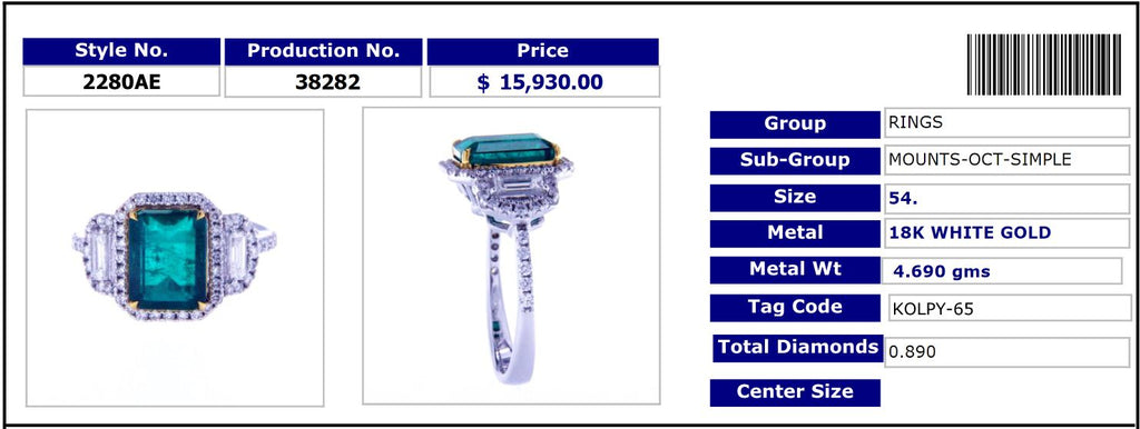 Classic Emerald Ring