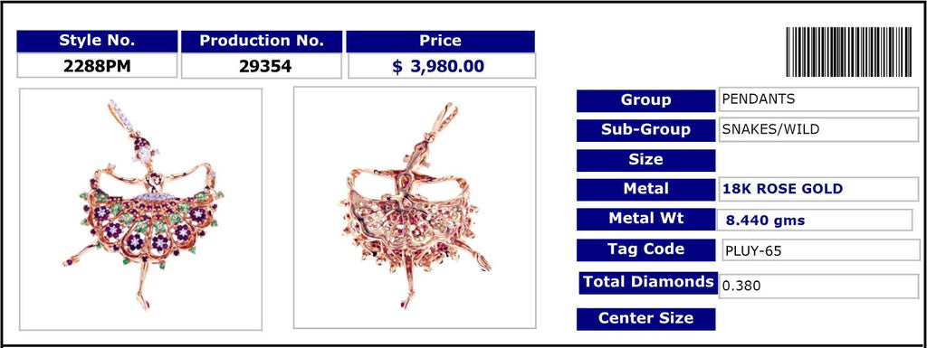 Skipping Doll Pendant