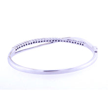 ITALIAN WHITE DIAMOND BANGLE