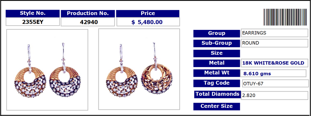 Enchanting Party-Time Earrings