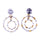 Blossoming Circle Earrings