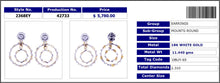 Blossoming Circle Earrings