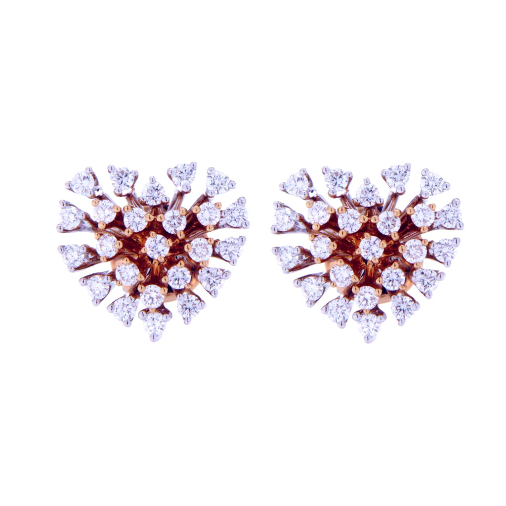 Valentines - Shining Heart Earrings