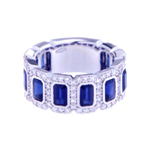 Blue Sapphire Otto Ring