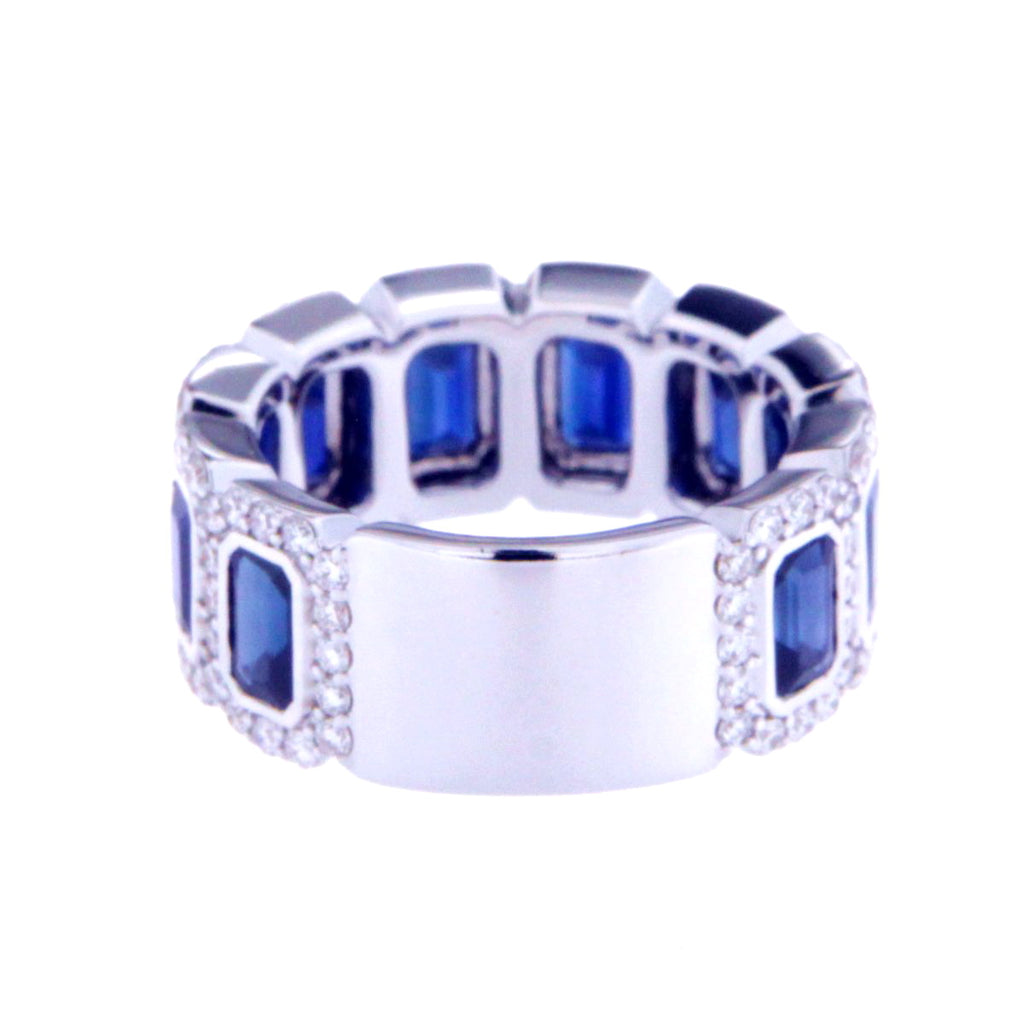 Blue Sapphire Otto Ring