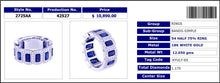 Blue Sapphire Otto Ring