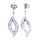 Diamond Leaf Earrings
