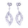 Diamond Leaf Earrings