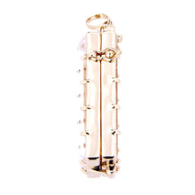 Rectangle Crystal Charm Locket