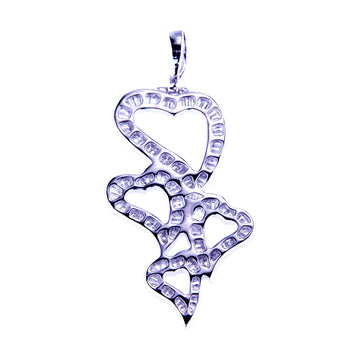Valentines - Dangling Hearts Pendant