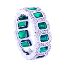 Haloed Emeralds Band