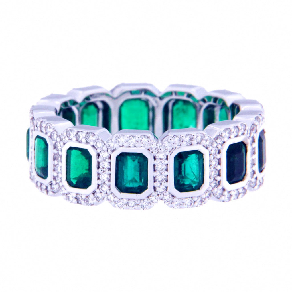 Haloed Emeralds Band