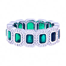 Haloed Emeralds Band