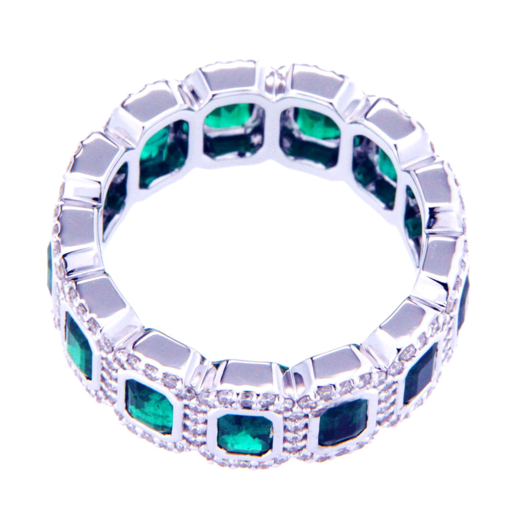 Haloed Emeralds Band