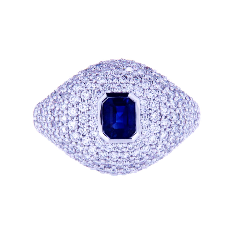Dazzling Sapphire Set Ring