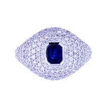 Dazzling Sapphire Set Ring