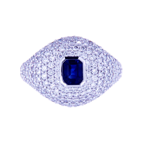 Dazzling Sapphire Set Ring