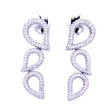 Triple Tear Diamond Earrings
