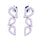 Triple Tear Diamond Earrings
