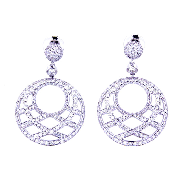Selene Round Earrings