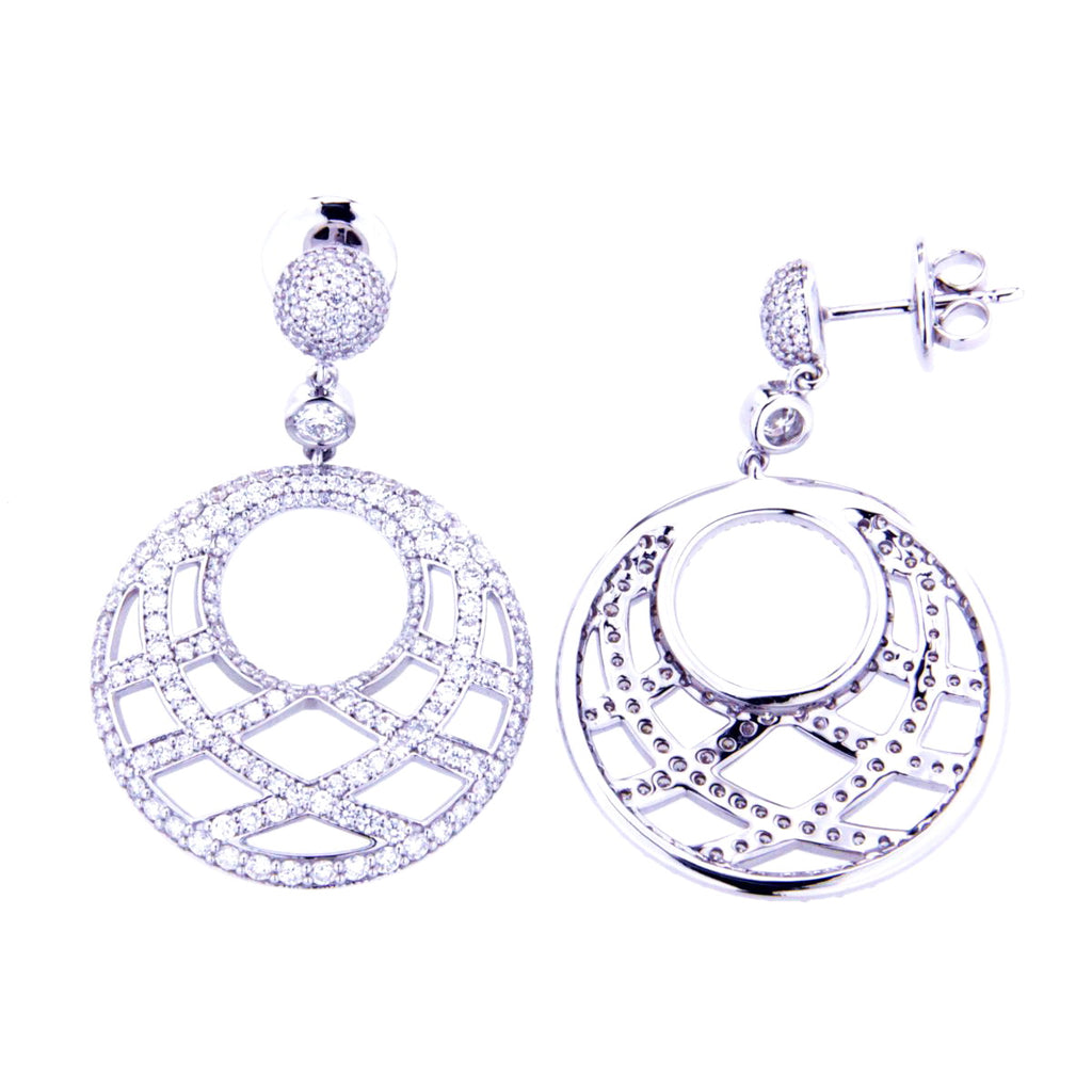 Selene Round Earrings