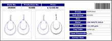 Double Teardrop Earrings