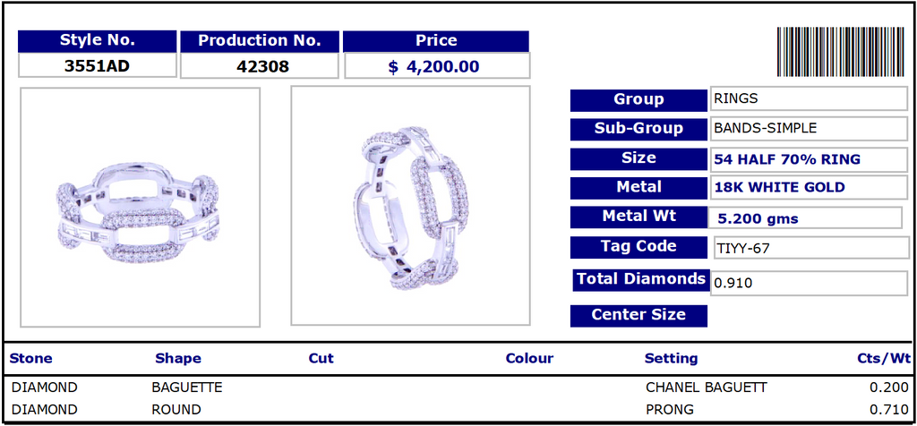 Valentines - Eternally Linked Diamond Ring