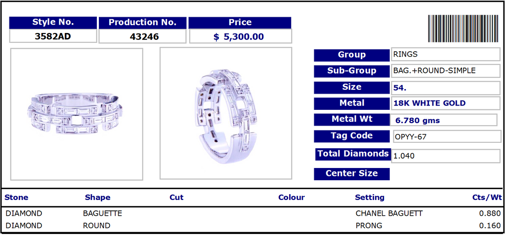 Valentines - Modern Linked Ring