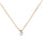Classic Lone Diamond Necklace