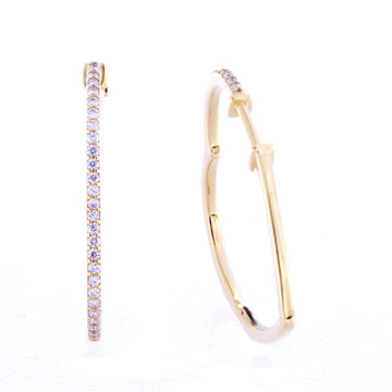 Valentines - Subtle Heart Hoops