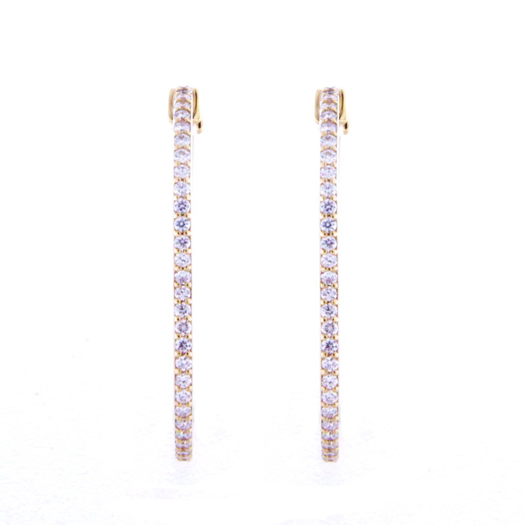 Valentines - Subtle Heart Hoops