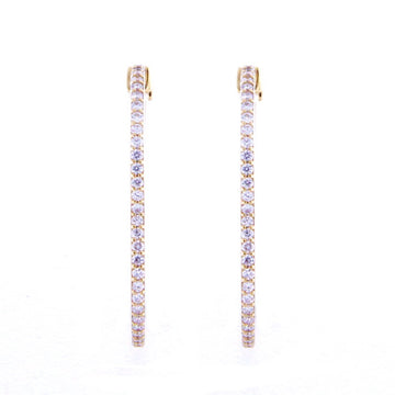 Valentines - Subtle Heart Hoops