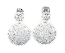 Shimmering Round Earrings