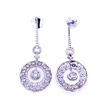 Dangling Brilliant Earrings