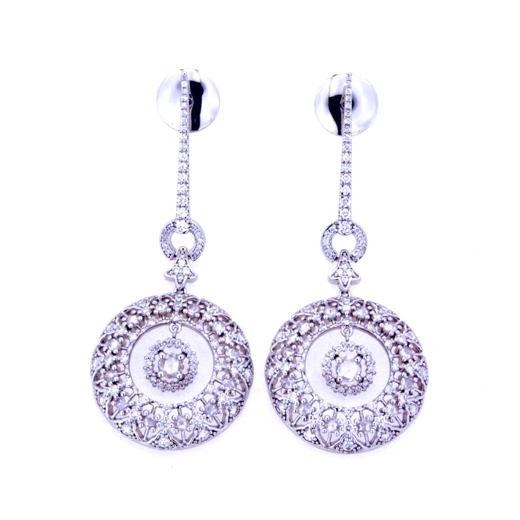 Dangling Brilliant Earrings