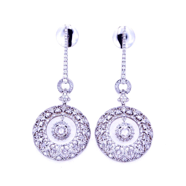 Dangling Brilliant Earrings