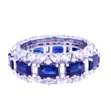 Sapphire Carousel Band