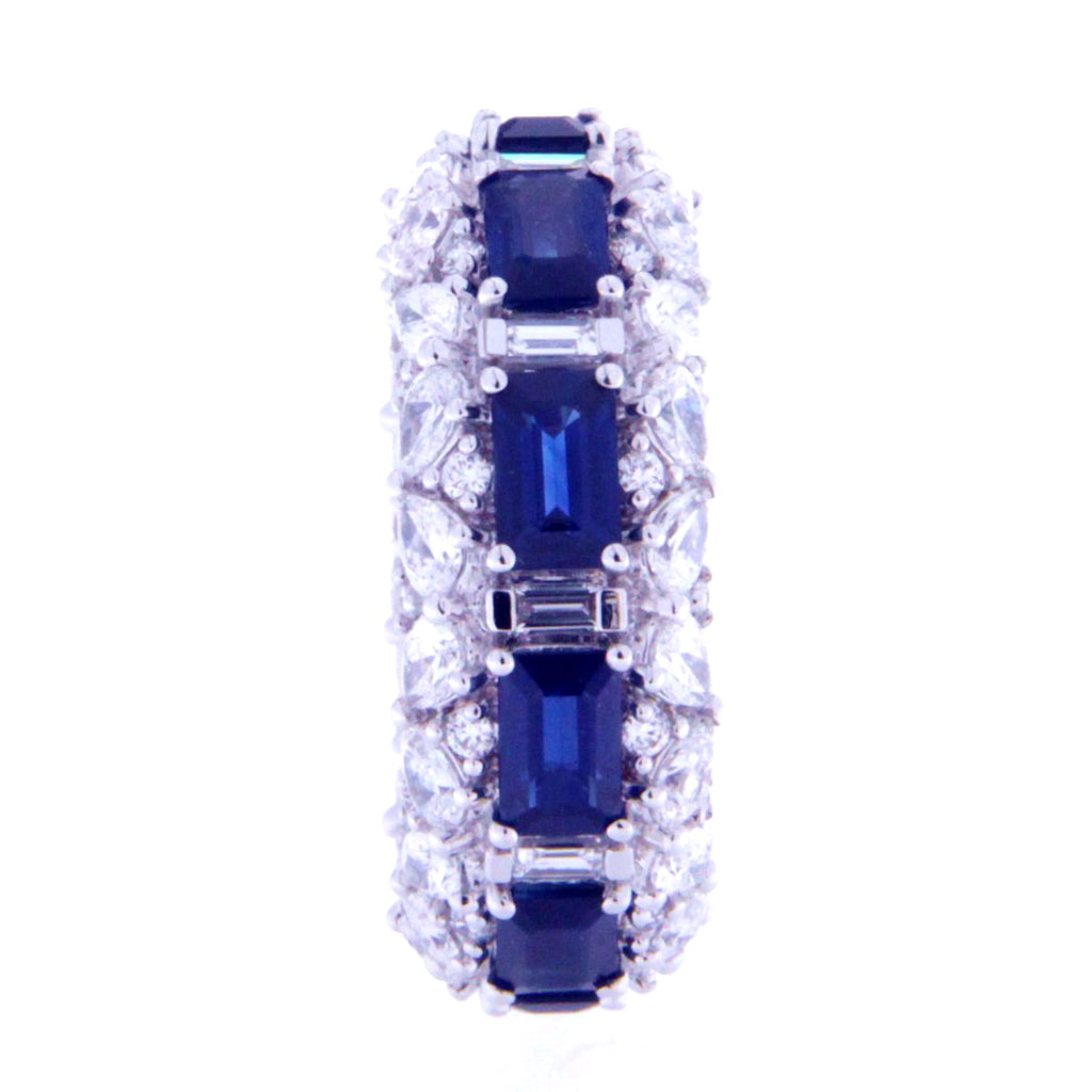 Sapphire Carousel Band